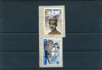 Greece- "Nicolas Plastiras" & Tsamados' "Ares" Stamps On Fragment With "ANDROS (Cyclades)" [29.7.1983] XIV Type Postmark - Marcophilie - EMA (Empreintes Machines)