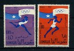 Somalie ** PA N ° 5/6 - J.O. De Rome (courses) - Somalie (1960-...)