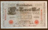 Germany,1000 Mark,21.4.10,P.44b,Ro.40b, Serie:A/Z,UNC,7 Stellig,as Scan - 1000 Mark