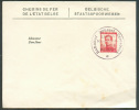 N°120 - Obl. Sc BAHNHOF BRÜSSEL - ETTERBEEK /Linien/Kommen-danter Brussel * S/Enveloppe De Service Des Chemins De Fer. - - 1912 Pellens