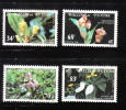 Wallis And Futuna Islands 1982 Orchids And Rubiaceae Flowers MNH - Nuevos