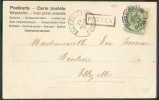 N°56 Obl. Sc TOURNAI (STATION) S/C.P. Du 24 Juillet 1903 + Griffe POTTES Vers Ellezelles  - 7834 - Linear Postmarks