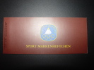 ALLEMAGNE FEDERALE  1981  ** SPORT MARKENHEFTCHEN CARNET BOOKLET - Andere & Zonder Classificatie