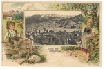 GRUSS AUS IMMENSTADT - VF 1902 POSTCARD To LAUSANNE - Verlag V. Hugo Radeck - Immenstadt