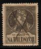 POLAND 1919 POOR RELIEF REVENUE 20M USED BF#04 KING ZYGMUNT SIGISMUND I - Fiscales