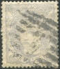 Edifil 106 25 Milésimas Gris De 1870 En Usado Parrilla Madrid - Used Stamps