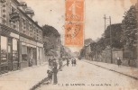 Sannois ( 95) : La Rue De Paris: Patisserie, Réparation Des Cycles - Sannois