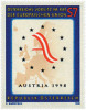 Ref. 69251 * NEW *  - AUSTRIA . 1998. AUSTRIAN PRESIDENCY TO EUROPEAN UNION. PRESIDENCIA AUSTRIACA DE LA UNION EUROPEA - 1991-00 Neufs