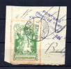 Timbres D’internement (internerinszegels), N° 1 Sur Fragment De Lettre, Cote 200 €, - Plaatfouten En Curiosa