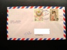 Cover Sent From Japan To Lithuania On 1992, Par Avion, Hiroshima, World Stamp Exhibition Nippon '91 - Cartas & Documentos