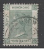 HONG-KONG  N° YT 34 Scott 37   - Two Cents - Gebraucht