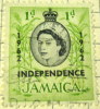 Jamaica 1962 Sugar Cane Independence 1d - Used - Jamaica (1962-...)