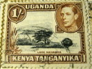 Kenya Uganda Tanganyika 1938 Lake Naivasha 1s - Used - Kenya, Ouganda & Tanganyika