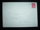 LETTRE TP MARIANNE DE BEQUET 0,50 F OBL. A L'ARRIVEE GRIFFE LINEAIRE PERIGUEUX RP + TRI MARQUE H4  H4 - 1971-1976 Marianne Of Béquet