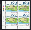 Canada MNH Scott #2115 Lower Left Plate Block 50c Port-Royal 400th Anniversary - Números De Planchas & Inscripciones