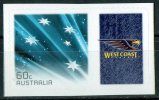 Australia 2011 West Coast Eagles Football Club Right With 60c Blue Southern Cross Self-adhesive MNH - Ungebraucht