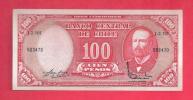 CHILE  Banknote Mint UNC. 100 Pesos - Chile