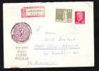 REGISTRED  COVER 1975 NICE FRANKING FROM GERMANY SEND TO ROMANIA. - Covers & Documents