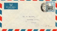 1952 LETTERA PAR AVION  NICOSIA - Lettres & Documents