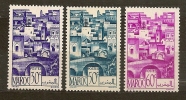 MAROCCO  Maroc Marruecos N. 248-249-250/NSG -1955/1956   Lot Lotto - Ungebraucht