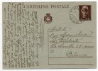 CASTELDACCIA / PALERMO - Card_ Cartolina Postale Da 1,20 Lire  - Viaggiata  18.1.1946 - Marcophilie