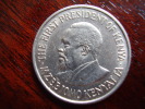 KENYA 1971  FIFTY CENTS   KENYATTA Copper-Nickel  USED COIN In FINE CONDITION. - Kenya