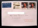 2 Scans, Cover Sent From Australia To Lithuania, 2001, Terra Australis, Coastal Shipwrecks, Dampier - Briefe U. Dokumente