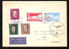 AIRMAIL COVER NICE FRANKING 1960,FROM GERMANY SEND TO ROMANIA. - Cartas & Documentos