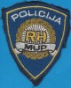 CROATIA, CROATIAN POLICE FORCE, SLEEVE PATCH - Polizia