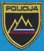 SLOVENIA, SLOVENIAN POLICE FORCE SLEEVE PATCH - Polizia