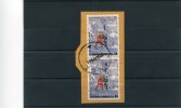 Greece- "Skiers On Ski-lift" 50dr. Stamps On Fragment With "TINOS (Cyclades)" [22.8.1983] X Type Postmark - Poststempel - Freistempel