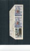 Greece- "Skiers On Ski-lift" & "Samaria Gorge" Stamps On Fragment With "TINOS (Cyclades)" [12.9.1983] X Type Postmarks - Marcophilie - EMA (Empreintes Machines)