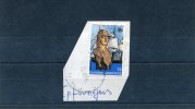 Greece- Miaoulis´ "Ares" 15dr. Stamp On Fragment With "TINOS (Cyclades)" [8.9.1983] X Type Postmark - Marcofilie - EMA (Printer)