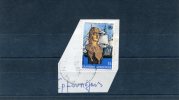 Greece- Miaoulis´ "Ares" 15dr. Stamp On Fragment With "TINOS (Cyclades)" [8.9.1983] X Type Postmark - Marcophilie - EMA (Empreintes Machines)