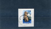 Greece- Miaoulis´ "Ares" 15dr. Stamp On Fragment With "TINOS (Cyclades)" [22.8.1983] X Type Postmark - Poststempel - Freistempel