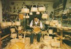 Basket Maker - Korbmacher  Vannier  Frans Andersson Bjuråker  Sweden  B-2123 - Other & Unclassified