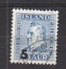 Q1063 - ISLANDE ICELAND Yv N°181 - Used Stamps