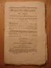 BULLETIN DES LOIS De 1809 - CONFECTIONS ROUTES PONTS ET PORTS - DESERTEURS CONSCRITS REFRACTAIRES - Décrets & Lois