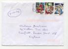 Mailed Cover (letter) With Stamps 2000   From The Netherlands To UK - Lettres & Documents