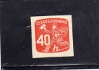 CZECHOSLOVAKIA - CESKOSLOVENSKO - CECOSLOVACCHIA 1946 NEWSPAPER STAMP - GIORNALE FRANCOBOLLO MH - Neufs