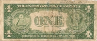 BILLET ONE DOLLAR SHORT SNORTER 2/3/44 - Federal Reserve Notes (1928-...)