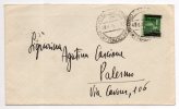 REGGIO CALABRIA  /  PALERMO - Cover _ Lettera 4.8.1945 -  Monumenti Distrutti Lire 2 Isolato - Marcophilie