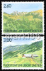 Liechtenstein - 2008 - Alpine Landscapes Of Liechtenstein - Mint Stamp Set - Ungebraucht