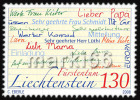 Liechtenstein - 2008 - Europa CEPT, Letters - Mint Stamp - Ongebruikt