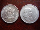 SOUTH AFRICA 1965-1975 TWO TWENTY CENTS COINS USED In GOOD CONDITION. - Südafrika