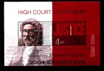 AUSTRALIA - 2003  HIGH COURT CENTENARY MS OVERPRINTED WAVERLEY PHIL. SOC. MINT NH - Blocchi & Foglietti