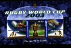 AUSTRALIA - 2003  RUGBY WORLD CUP  MS  MINT NH - Blocks & Sheetlets