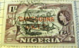 Nigeria 1960 Timber Overprinted Cameroons UKTT 1s - Used - Nigeria (...-1960)