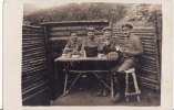 Carte Photo  Militaire Allemand -Camp Militaire En RUSSIE- RUSSIAN - Feldpost - 2 Scans - - Russia