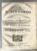 CORLEONE.VITA BERNARDO DA CORLIONE VENEZIA 1770 RIL. TIP.PAG.147 DEDICA CLEMENTE XIII - Livres Anciens